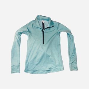 Womens under Armour half zip, small